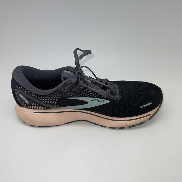 Brooks Sneakers Womens 10.5 B Ghost 14 1203561B026 Black Running‎ Athletic Shoes - Picture 6 of 10